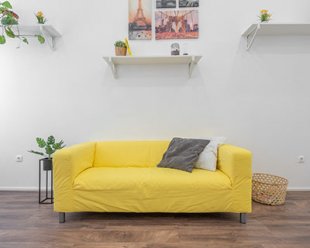 Мебель в желтых тонах – вызов стандартным решениям в Карпинске - karpinsk.magazinmebel.ru | фото