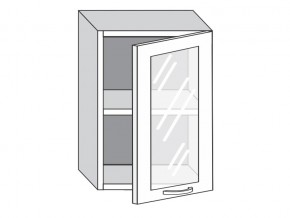 1.50.3 Шкаф настенный (h=720) на 500мм с 1-ой стекл. дверцей в Карпинске - karpinsk.magazinmebel.ru | фото