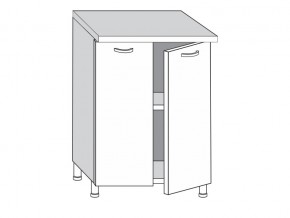 2.60.2 Шкаф-стол на 600мм с 2-мя дверцами в Карпинске - karpinsk.magazinmebel.ru | фото