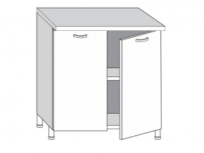 2.80.2 Шкаф-стол на 800мм с 2-мя дверцами в Карпинске - karpinsk.magazinmebel.ru | фото