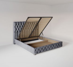 Кровать Версаль 0.9 м с подъемным механизмом в Карпинске - karpinsk.magazinmebel.ru | фото - изображение 4