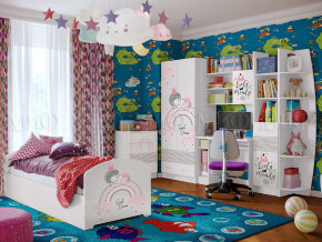 Детская комната Юниор-2 Принцесса 1 в Карпинске - karpinsk.magazinmebel.ru | фото
