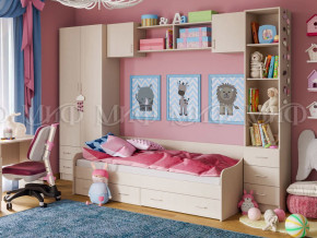 Детская комната Вега 1 Дуб беленый в Карпинске - karpinsk.magazinmebel.ru | фото