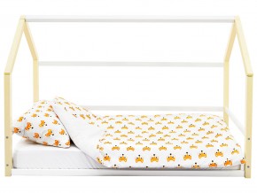 Детская кровать-домик Монтессори Svogen бежево-белый в Карпинске - karpinsk.magazinmebel.ru | фото - изображение 7