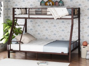 Двухъярусная кровать Гранада-1 140 Коричневый в Карпинске - karpinsk.magazinmebel.ru | фото