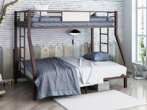 Двухъярусная кровать Гранада 140 коричневый в Карпинске - karpinsk.magazinmebel.ru | фото - изображение 1