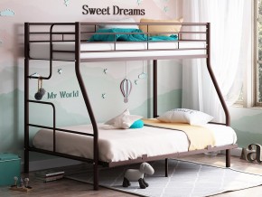 Двухъярусная кровать Гранада-3 140 коричневый в Карпинске - karpinsk.magazinmebel.ru | фото