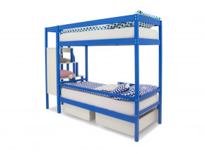 Двухъярусная кровать Svogen с ящиками синий в Карпинске - karpinsk.magazinmebel.ru | фото - изображение 5