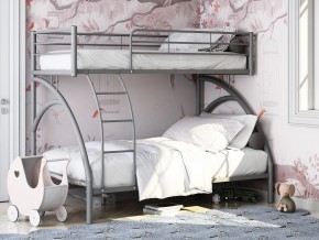 Двухъярусная кровать Виньола 2 Серая в Карпинске - karpinsk.magazinmebel.ru | фото