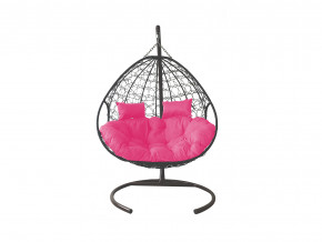 Кокон Для двоих с ротангом розовая подушка в Карпинске - karpinsk.magazinmebel.ru | фото