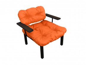 Кресло Дачное оранжевая подушка в Карпинске - karpinsk.magazinmebel.ru | фото