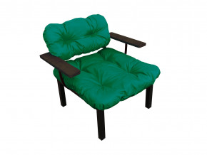 Кресло Дачное зелёная подушка в Карпинске - karpinsk.magazinmebel.ru | фото