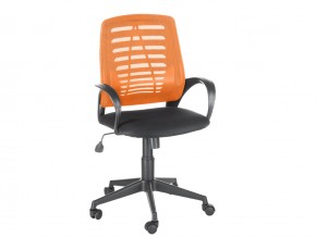 Кресло оператора Ирис стандарт оранжевый/черный в Карпинске - karpinsk.magazinmebel.ru | фото