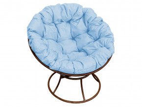 Кресло Папасан без ротанга голубая подушка в Карпинске - karpinsk.magazinmebel.ru | фото