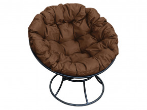 Кресло Папасан без ротанга коричневая подушка в Карпинске - karpinsk.magazinmebel.ru | фото - изображение 1