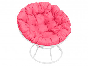 Кресло Папасан без ротанга розовая подушка в Карпинске - karpinsk.magazinmebel.ru | фото