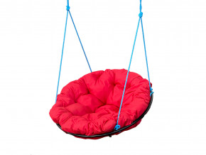 Кресло Папасан подвесное красная подушка в Карпинске - karpinsk.magazinmebel.ru | фото - изображение 1