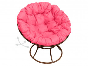 Кресло Папасан пружинка без ротанга розовая подушка в Карпинске - karpinsk.magazinmebel.ru | фото