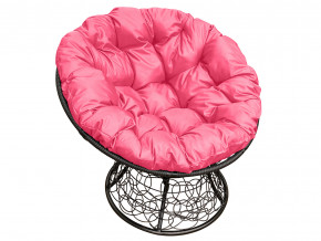 Кресло Папасан с ротангом розовая подушка в Карпинске - karpinsk.magazinmebel.ru | фото