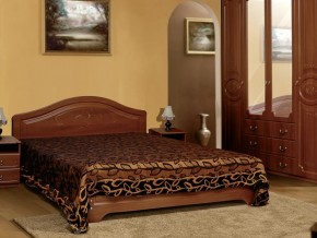 Кровать 1400 Ивушка 5 темная в Карпинске - karpinsk.magazinmebel.ru | фото