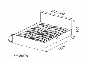 Кровать 1600х2000 ортопедическое основание в Карпинске - karpinsk.magazinmebel.ru | фото