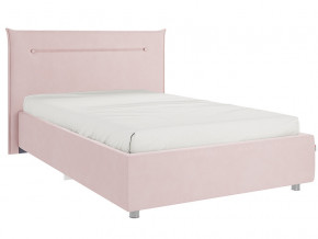 Кровать Альба 1200 велюр нежно-розовый в Карпинске - karpinsk.magazinmebel.ru | фото - изображение 1