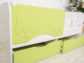 Кровать Бабочка белый/салатовый софт в Карпинске - karpinsk.magazinmebel.ru | фото - изображение 2
