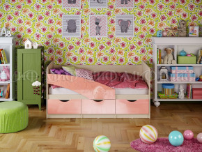 Кровать Бабочки 1800 Розовый металлик в Карпинске - karpinsk.magazinmebel.ru | фото