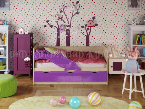 Кровать Дельфин-1 1800 Фиолетовый металлик в Карпинске - karpinsk.magazinmebel.ru | фото