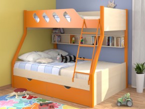 Кровать Дельта 20.02 оранжевая в Карпинске - karpinsk.magazinmebel.ru | фото