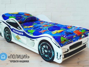 Кровать детская машина Полиции в Карпинске - karpinsk.magazinmebel.ru | фото