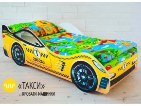 Кровать детская машина Такси в Карпинске - karpinsk.magazinmebel.ru | фото - изображение 1