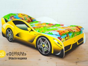 Кровать детская машинка Феррари в Карпинске - karpinsk.magazinmebel.ru | фото