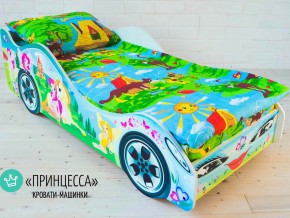 Кровать детская машинка Принцесса в Карпинске - karpinsk.magazinmebel.ru | фото