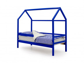 Кровать-домик Svogen с бортиком синий в Карпинске - karpinsk.magazinmebel.ru | фото