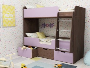 Кровать двухъярусная Малыш двойняшка бодега-ирис в Карпинске - karpinsk.magazinmebel.ru | фото