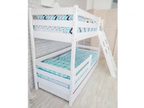 Кровать двухъярусная Сонечка с наклонной лестницей и ящиками в Карпинске - karpinsk.magazinmebel.ru | фото - изображение 3