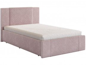 Кровать Хлоя 1200 велюр нежно-розовый в Карпинске - karpinsk.magazinmebel.ru | фото