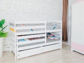 Кровать из массива с выдвижным спальным местом Матрешка Эко в Карпинске - karpinsk.magazinmebel.ru | фото