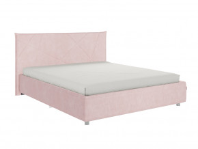 Кровать Квест 1600 велюр нежно-розовый в Карпинске - karpinsk.magazinmebel.ru | фото