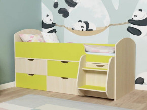 Кровать Малыш-7 Дуб-лайм в Карпинске - karpinsk.magazinmebel.ru | фото