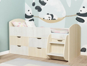 Кровать Малыш-7 Дуб-Винтерберг в Карпинске - karpinsk.magazinmebel.ru | фото - изображение 1