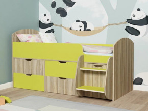 Кровать Малыш-7 Ясень-лайм в Карпинске - karpinsk.magazinmebel.ru | фото