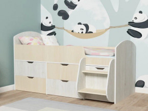 Кровать Малыш-7 Винтербер-Дуб в Карпинске - karpinsk.magazinmebel.ru | фото