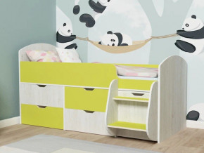 Кровать Малыш-7 Винтербер-Лайм в Карпинске - karpinsk.magazinmebel.ru | фото - изображение 1