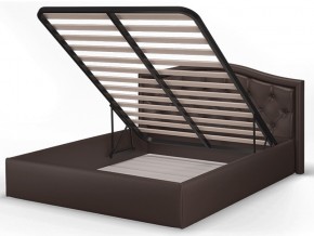 Кровать подъемная Стелла 1200 коричневая в Карпинске - karpinsk.magazinmebel.ru | фото - изображение 2
