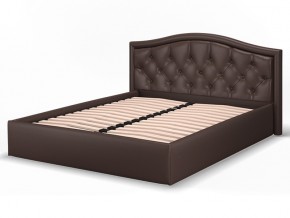 Кровать подъемная Стелла 1400 коричневая в Карпинске - karpinsk.magazinmebel.ru | фото - изображение 1