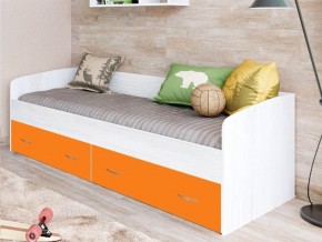Кровать с выкатными ящиками Винтерберг, оранжевый в Карпинске - karpinsk.magazinmebel.ru | фото