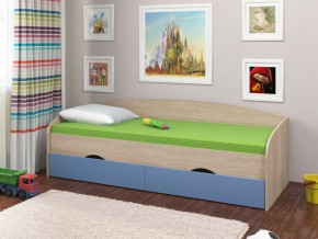 Кровать Соня 2 сонома-голубой в Карпинске - karpinsk.magazinmebel.ru | фото