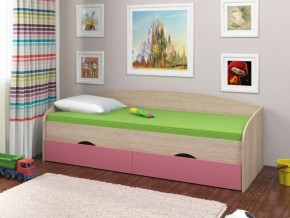 Кровать Соня 2 сонома-розовый в Карпинске - karpinsk.magazinmebel.ru | фото